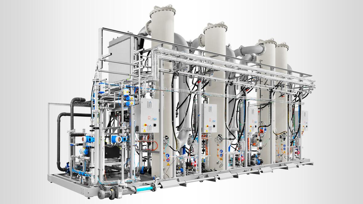 MKR Biogas-Anlage DV 1000